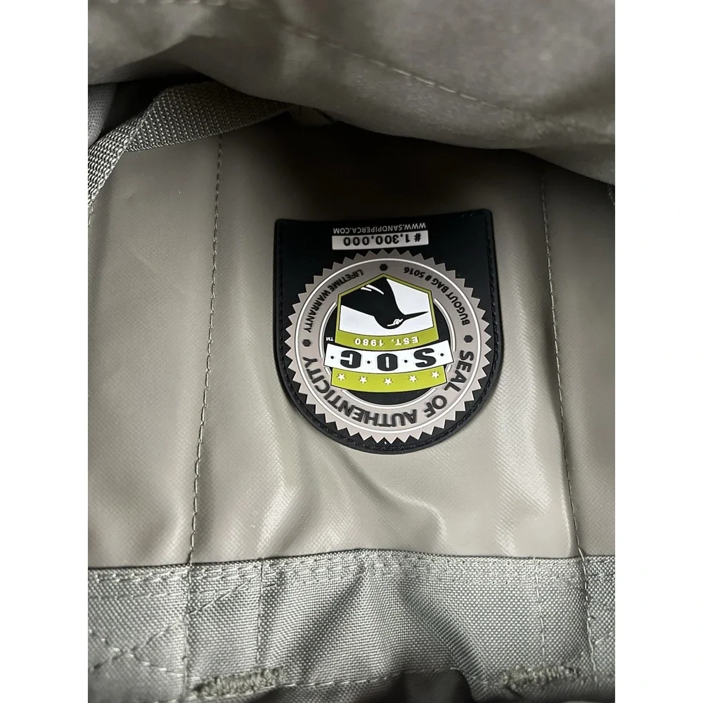 S.O.C. Sandpiper of California - Green Bugout Bag #5016-0-FG  Backpack Ruck NWT